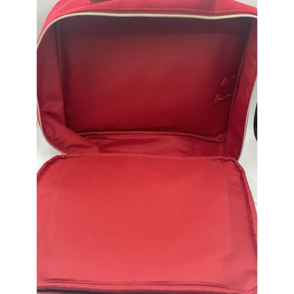 Estee Lauder Bag 2023 Limited Edition Red Velvet with Handle - Picture 9 of 13